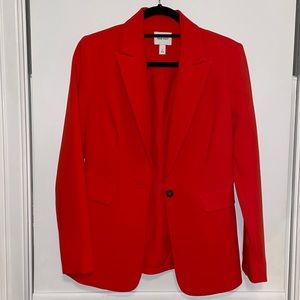 Nine West blood orange blazer